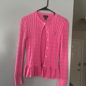 Ralph Lauren Polo Cardigan Like New Size 16 $15 OBO